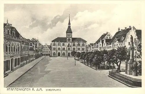 Pfaffenhofen Ilm Stadtplatz Kat. Pfaffenhofen a.d.Ilm