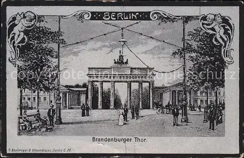 Berlin Brandenburger Thor Kat. Berlin
