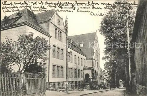 Clausthal Zellerfeld Erzstrasse Gymnasium Kat. Clausthal Zellerfeld