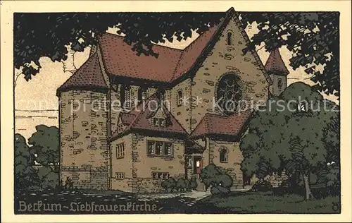 Beckum Westfalen Liebfrauenkirche  Kat. Beckum