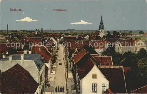 Beckum Westfalen Panorama Kat. Beckum