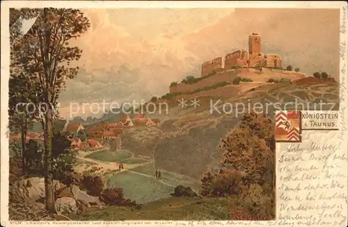 Koenigstein Taunus Schloss Kat. Koenigstein im Taunus