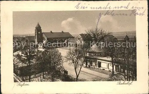 Giessen Lahn Bahnhof  Kat. Giessen