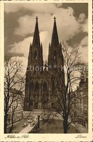 Koeln Rhein Dom Kat. Koeln