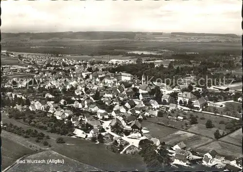 Bad Wurzach Fliegeraufnahme Kat. Bad Wurzach