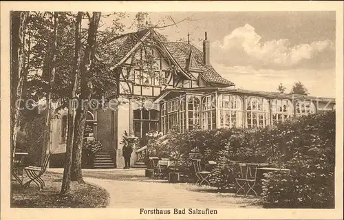 Bad Salzuflen Forsthaus Kat. Bad Salzuflen