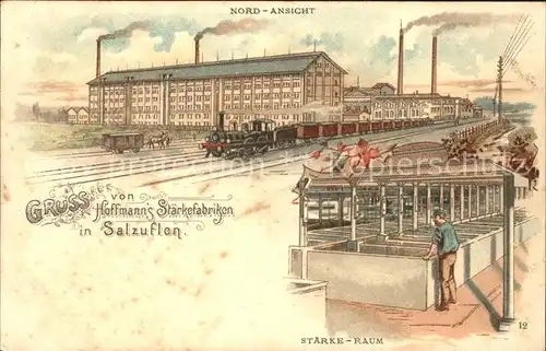 Bad Salzuflen Hoffmanns Staerkefabriken Staerkeraum Kat. Bad Salzuflen