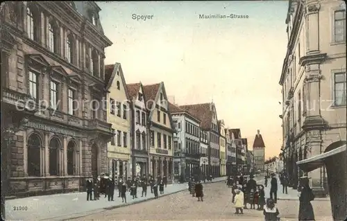 Speyer Rhein Maximilianstrasse Kat. Speyer