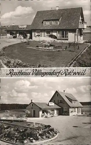 Rottweil Neckar Rasthaus Villingendorf Bromsilber Kat. Rottweil