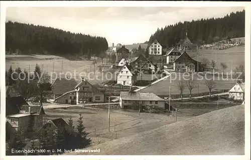 Eisenbach Schwarzwald Gesamtansicht Kat. Eisenbach (Hochschwarzwald)