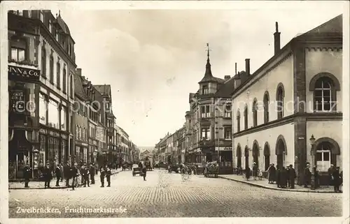 Zweibruecken Fruchtmarktstrasse Kat. Zweibruecken