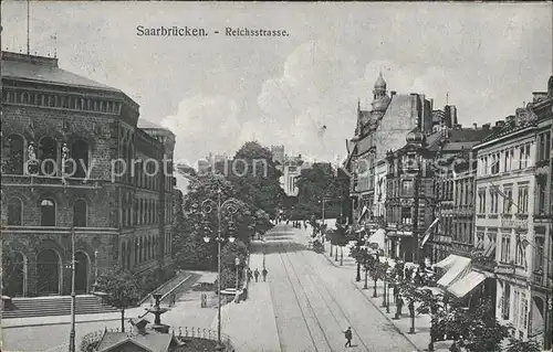 Saarbruecken Reichsstrasse Kat. Saarbruecken