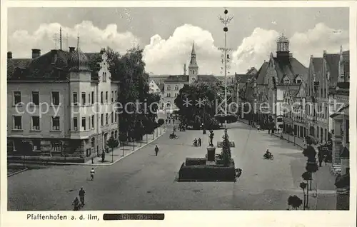 Pfaffenhofen Ilm AH Platz Maibaum Kat. Pfaffenhofen a.d.Ilm