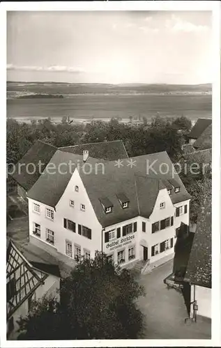 Horn Gaienhofen Gasthof Hirschen am Untersee Kat. Gaienhofen