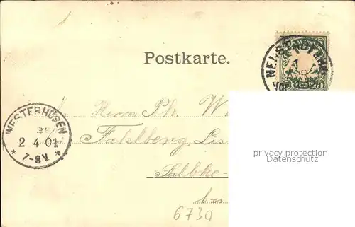 Haardt Weinstrasse Erinnerungskarte Enthuellung des Kriegerdenkmals 1900 Kat. Neustadt an der Weinstr.