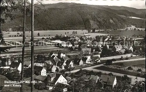 Bleibach Panorama Blick vom Koberg Kat. Gutach im Breisgau