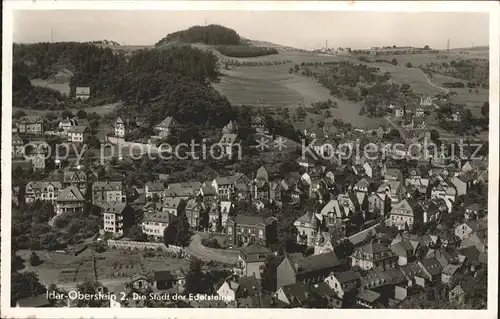 Idar Oberstein Gesamtansicht Stadt der Edelsteine Kat. Idar Oberstein