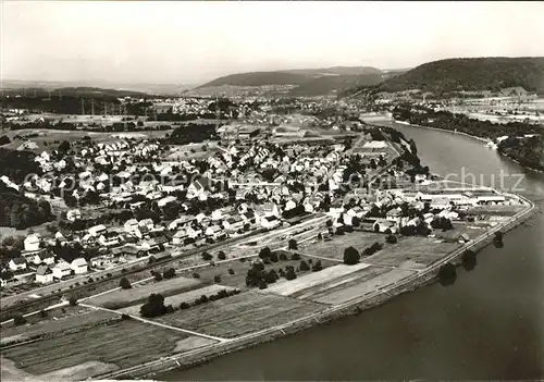 Murg Baden Panorama Rhein Fliegeraufnahme Kat. Murg