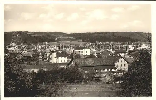 Treuchtlingen Blick ueber die Stadt Kat. Treuchtlingen