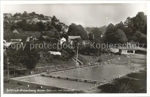 Sulzbach Rosenberg Stadtbad Schwimmbad Kat. Sulzbach Rosenberg