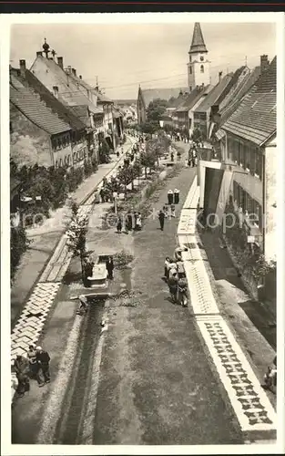 Huefingen Frohnleichnamsfest 1955 Kat. Huefingen