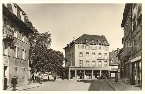 Loerrach Conditorei Cafe Kling am Marktplatz Kat. Loerrach