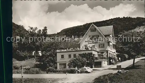 Lautenbach Gernsbach Gasthof Pension Lautenfelsen im Murgtal Kat. Gernsbach