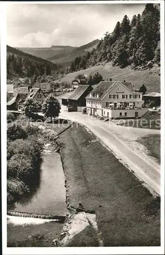 Dobel Schwarzwald Gasthaus Pension Eyachmuehle Kat. Dobel