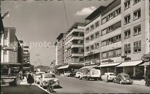 Pforzheim Westliche Karl Friedrich Strasse Weltplatz Schmuck Uhren Kat. Pforzheim