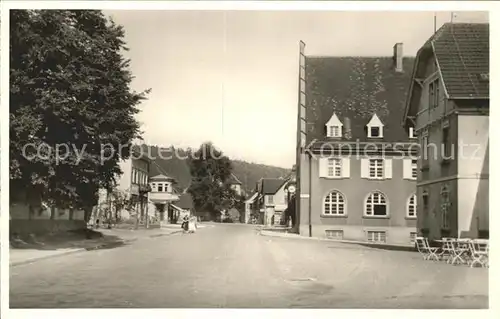 Immendingen Hauptstrasse mit Post Kat. Immendingen