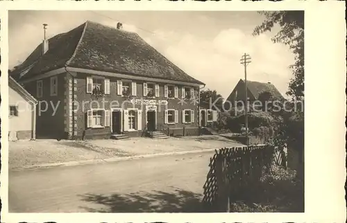 Tengen Gasthof Pension zum Adler Buetten Kat. Tengen