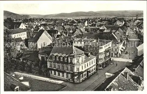 Offenburg Blick ueber die Stadt Kat. Offenburg