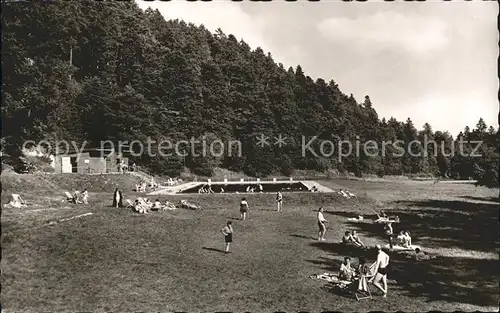 Birkendorf Gasthof Pension zur Post Schwimmbad Hoehenkurort Schwarzwald Kat. uehlingen Birkendorf