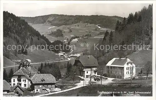 Todtmoos Ortsansicht Schwarzwald Kat. Todtmoos