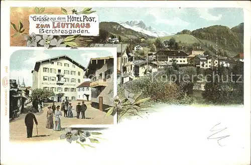 Berchtesgaden Hotel Post zum Leuthaus Kat. Berchtesgaden