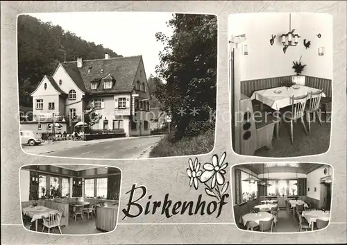 Weidenthal Pfalz Gasthaus Pension Birkenhof Bromsilber Kat. Weidenthal