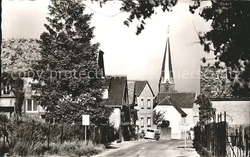 Rhodt Rietburg Weyherer Strasse Kirchturm Kat. Rhodt unter Rietburg