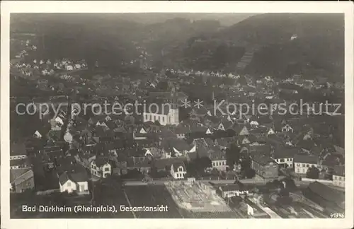 Bad Duerkheim Gesamtansicht Klosterruine Limburg Fliegeraufnahme Kat. Bad Duerkheim