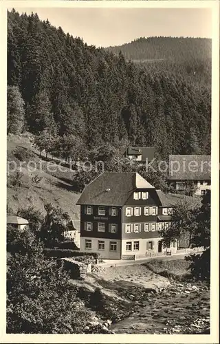 Schoenmuenzach Pension Elisabeth Luftkurort Schwarzwald Kat. Baiersbronn