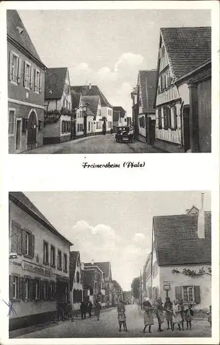 Freimersheim Pfalz Strassenpartie Kinder / Freimersheim (Pfalz) /Suedliche Weinstrasse LKR