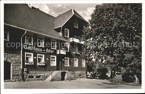 Fohrenbuehl Gasthaus zum Adler Kat. Lauterbach