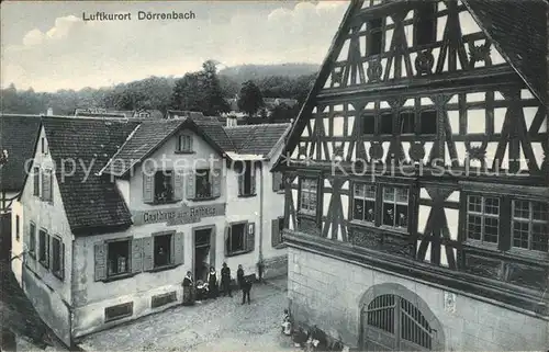 Doerrenbach Pfalz Fachwerkhaus Gasthaus Luftkurort Kat. Doerrenbach