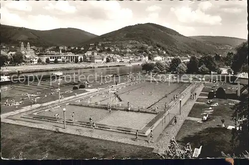 Eberbach Baden Freibad Luftkurort Kat. Eberbach