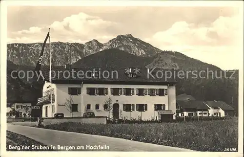 Bergen Chiemgau Berg'ner Stuben am Hochfelln Chiemgauer Alpen / Bergen /Traunstein LKR