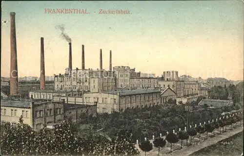 Frankenthal Pfalz Zuckerfabrik Industrie Kat. Frankenthal (Pfalz)
