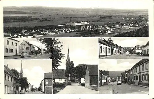 Bruchmuehlbach Panorama Strassenpartie Kirche Kat. Bruchmuehlbach Miesau