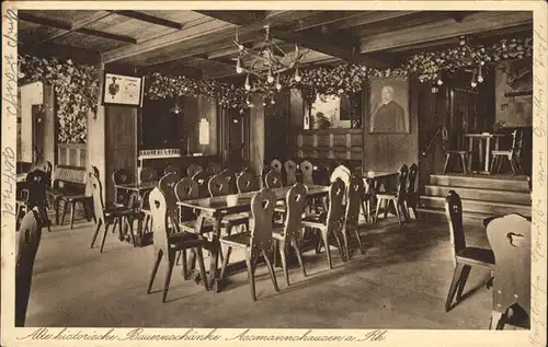 Assmannshausen Hotel historische Bauernschaenke /  /
