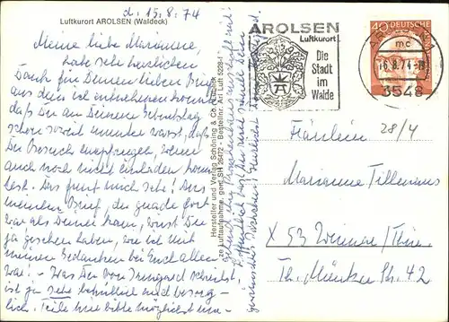 Bad Arolsen  / Bad Arolsen /Waldeck-Frankenberg LKR