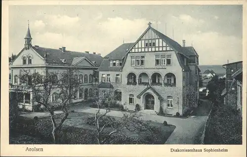 Bad Arolsen Diakonissenhaus Sophienheim / Bad Arolsen /Waldeck-Frankenberg LKR