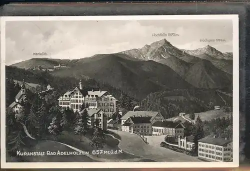 Bad Adelholzen Oberbayern Kuranstalt Bad Adelholzen / Siegsdorf /Traunstein LKR